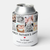 シンプルファースト父の日写真コラージュ |パパ 缶クーラー (缶正面)
