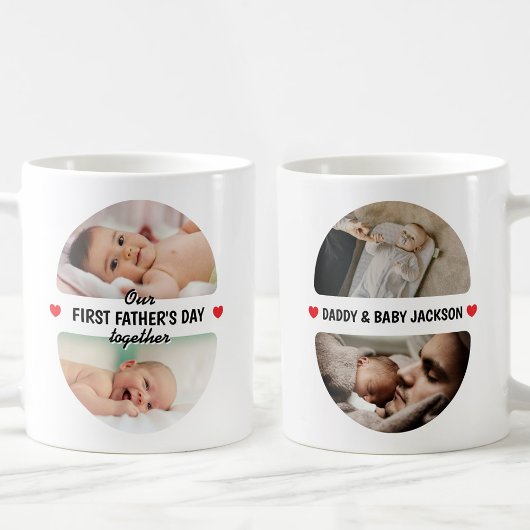 シンプルファースト父の日Egg-インスパイア4写真 コーヒーマグカップ