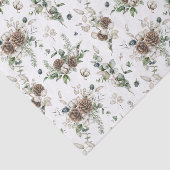 シンプルファームハウスグリーナリーウォーターカラークリスマス 薄葉紙 (詳細)