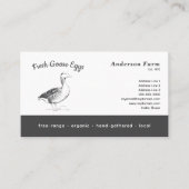 シンプルファームフレッシュガースエッグ 名刺 (正面)