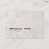 シンプルフェイクエレガント石の弁護士 名刺 (正面)