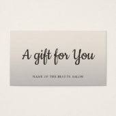 シンプルフェイクエレガント銀美しいサロン (正面)