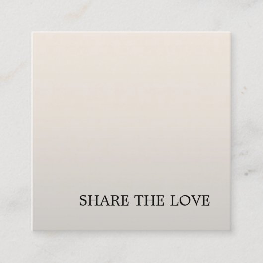 シンプルフェイクエレガント銀美しい 紹介カード (正面)