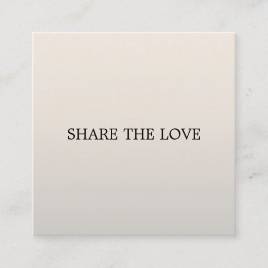 シンプルフェイクエレガント銀美しい 紹介カード (正面)