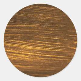 シンプルフェイク金ゴールド ラウンドシール