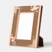 シンプルフェミニンハート縁ど枠 レーザー彫刻フレーム (左)