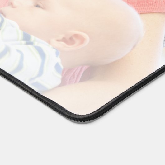 シンプルフォトオーバーレイ世界最高のの祖父母 デスクマット (コーナー)