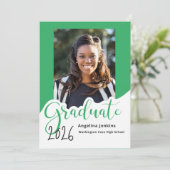 シンプルフォトグお洒落リーン2025 案内状 (スタンド正面)