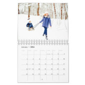 シンプルフォトコラージュ家族2022 カレンダー (1月 2026)