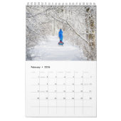 シンプルフォトコラージュ家族2022 カレンダー (2月 2026)