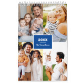 シンプルフォトコラージュ家族2022 カレンダー (カバー)