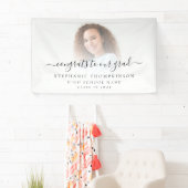 シンプルフォトスクリプトおめでとう2022卒業 横断幕 (インサイチュ)