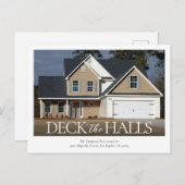 シンプルフォトデッキ移動するホール 案内ポストカード (正面/裏面)