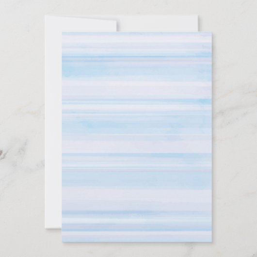 シンプルフォトファースト誕生日タイポグラフィ招待状 ノートカード (裏面)