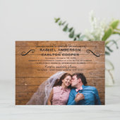 シンプルフォト - 結婚式の招待状 招待状 (スタンド正面)