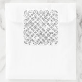 シンプルフォーク- Sarah Fielke Block of the Month 2018 スクエアシール (バッグ)