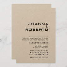 シンプルフォーマルクラフト結婚ズ