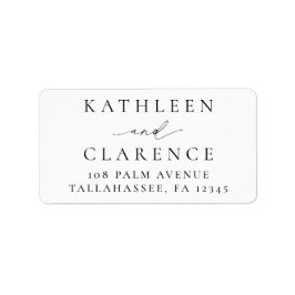 シンプルフォーマルミニマル伝統的クラシック ラベル