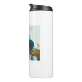 シンプルフミニマルォトネームの文字  タンブラー (回転右)