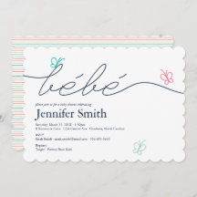 シンプルフランスのBebe Butterfly Baby Shour