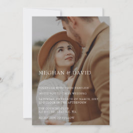 シンプルフルフォトアレ結婚イ 招待状