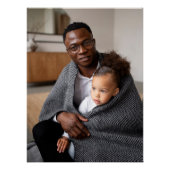 シンプルフルミニマルカスタム写真のコピー画像 ポスター (正面)