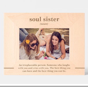 シンプルフレンズカスタム引用文ウッド写真フレーム レーザー彫刻フレーム