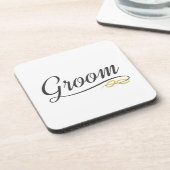 シンプルフローラの結婚書道 |コースター コースター (左側)