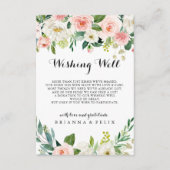 シンプルフローラの緑の結婚葉が元気 エンクロージャーカード (正面)