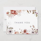 シンプルフローラサンキューカード サンキューカード (正面)