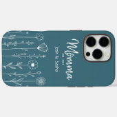 シンプルフローラナナカスタム Case-Mate iPhoneケース (裏面 (横))