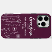 シンプルフローラナナカスタム Case-Mate iPhoneケース (裏面 (横))