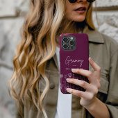 シンプルフローラナナカスタム Case-Mate iPhoneケース