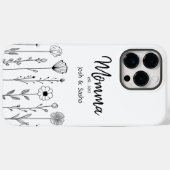 シンプルフローラナナカスタム Case-Mate iPhoneケース (裏面 (横))