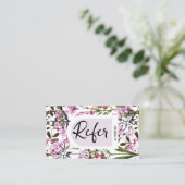 シンプルフローラフレンド参照プリント 紹介カード (スタンド正面)