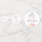 シンプルフローラブライダルシャワー コンフェッティ (裏面)