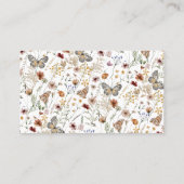 シンプルフローラ名刺 名刺 (裏面)