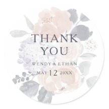 シンプルフローラ素朴サンキュー結婚式の引き出物