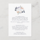 シンプルフローラ素朴詳細エンクロージャカード エンクロージャーカード (正面)