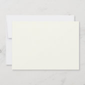 シンプルフローラ縁どピックガーデンボタニッ結婚クス 招待状 (裏面)