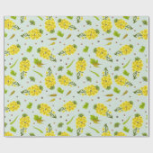 シンプルフローラ ラッピングペーパー (フラット)