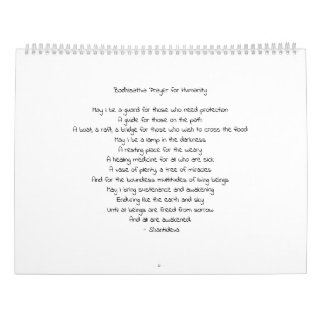 シンプルブッダ カレンダー