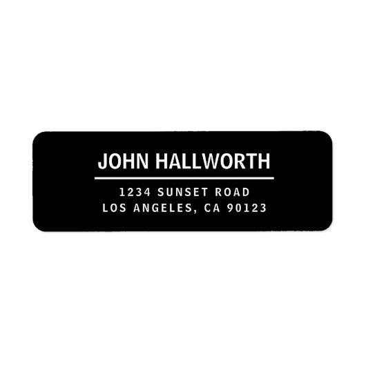 シンプルブモダンラック&ホワイト ラベル (正面)