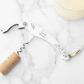 シンプルブモダンリパーソナライズされたデズメイドフローラ ソムリエナイフ