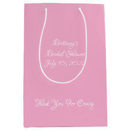 シンプルブライダルシャワー ミディアムペーパーバッグ