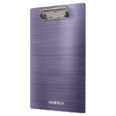 シンプルブラシメタルミッドナイト クリップボード (左)