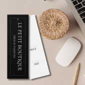 シンプルブラックぶら下がったズ表示価格ラベル