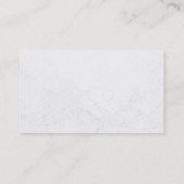 シンプルブラックグレーパターン背景名刺 名刺 (裏面)