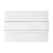 シンプルブラックピークス縁どラフトベリーバンド 招待状ベリーバンド (裏面例)