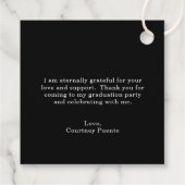 シンプルブラックモルタルボモダンード フェイバータグ (裏面)